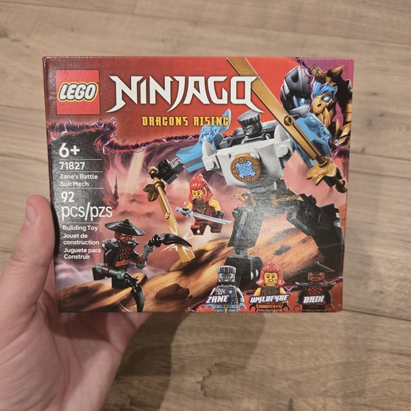 LEGO 🐣 Easter Basket Must-Have! NEW LEGO NINJAGO Zane Mech 🥷Sealed SET 71827 - Picture 4 of 14